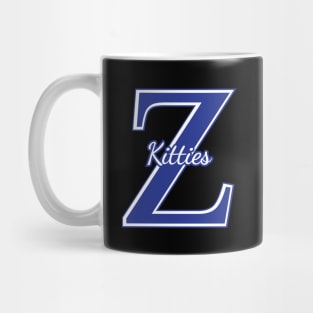 1920 Zetas Z Phi So Sweet Dove Love Z Kitty Blue Mug